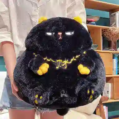 公主恋人 卡通可爱团团喵抱枕 创意布娃娃 玩偶 毛绒公仔