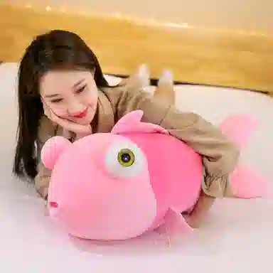 公主恋人 金鱼泡泡抱枕 小鱼 鲤鱼 锦鲤靠枕枕头 玩偶 毛绒公仔