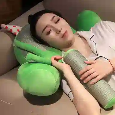 公主恋人 卡通多巴胺冰丝羊羔绒布偶 柔软舒适 玩偶周边