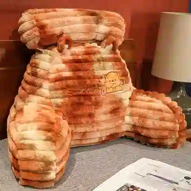 公主恋人 炫彩扎染卡通动物腰靠 靠枕 靠垫 玩偶周边