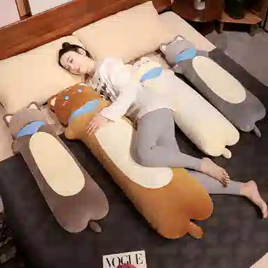 公主恋人 可爱卡通猫咪长条枕 玩偶 毛绒公仔