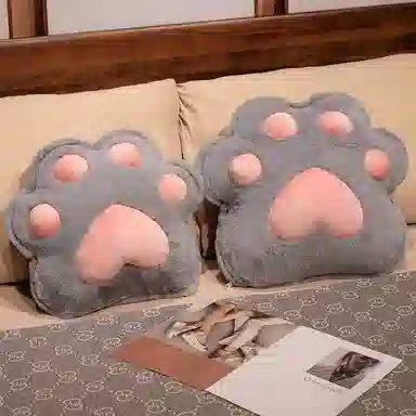 公主恋人 卡通可爱猫抓抱枕被 创意布娃娃布偶 玩偶周边