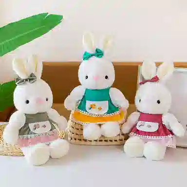 公主恋人 雅苏兔 穿衣兔子 玩偶 毛绒公仔