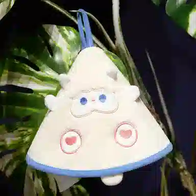 公主恋人 卡通胖哒挂式擦手巾 强力吸水不易掉毛 可爱毛巾 玩偶周边