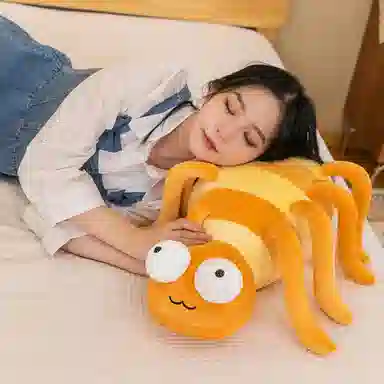 公主恋人 条纹长腿蜘蛛 玩偶 毛绒公仔