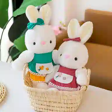 公主恋人 雅苏兔 穿衣兔子 玩偶 毛绒公仔