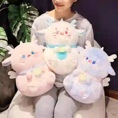 公主恋人 超萌可爱的小奶龙 玩偶 毛绒公仔