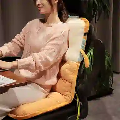 公主恋人 卡通温感乳胶连体坐垫 玩偶周边