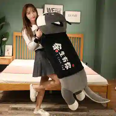 公主恋人 哈士奇抱枕 玩偶 毛绒公仔