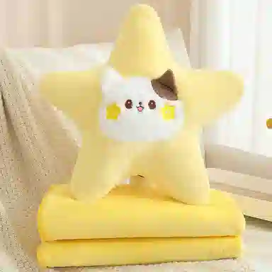 公主恋人 陪伴可爱五角星动物抱枕 创意布娃娃 玩偶 毛绒公仔