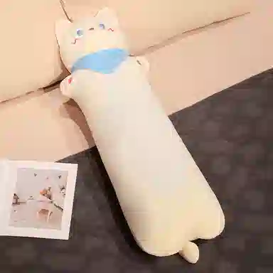 公主恋人 可爱卡通猫咪长条枕 玩偶 毛绒公仔