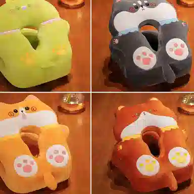 公主恋人 冰丝乳胶午睡枕 玩偶周边