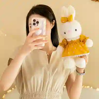 公主恋人 雅苏兔 穿衣兔子 玩偶 毛绒公仔