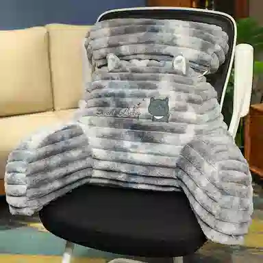 公主恋人 炫彩扎染卡通动物腰靠 靠枕 靠垫 玩偶周边