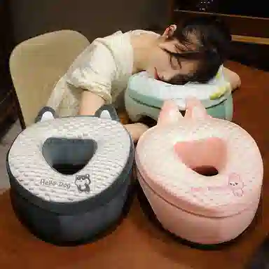 公主恋人 加高镂空冰豆豆护眼午睡枕 趴枕靠枕 玩偶周边