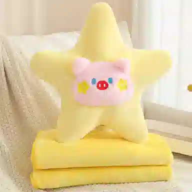 公主恋人 陪伴可爱五角星动物抱枕 创意布娃娃 玩偶 毛绒公仔