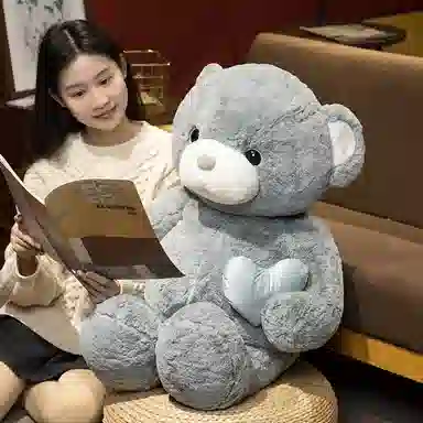 公主恋人 抱心熊 爱心熊 表白熊 泰迪熊 睡觉抱枕 玩偶 毛绒公仔