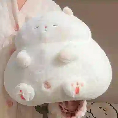 公主恋人 卡通可爱团团喵抱枕 创意布娃娃 玩偶 毛绒公仔