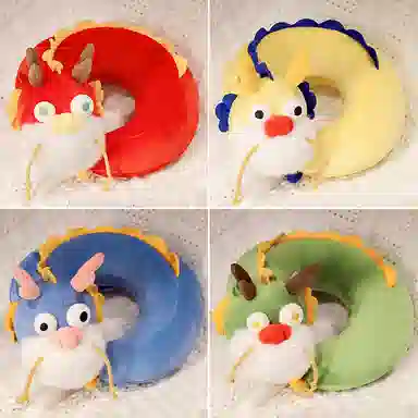 公主恋人 龙摆尾系列异形颈枕 玩偶周边