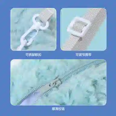 公主恋人 卡通斜挎包 创意呆萌恶搞 玩偶周边