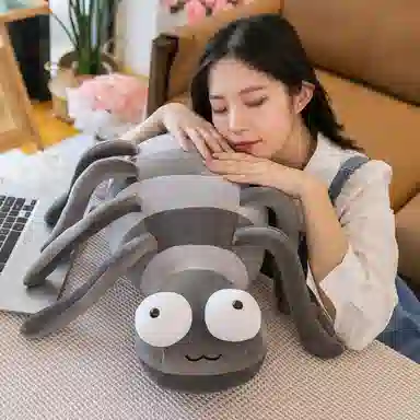 公主恋人 条纹长腿蜘蛛 玩偶 毛绒公仔