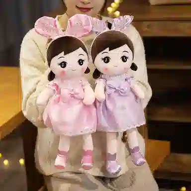 公主恋人 超萌兔宝贝小女孩 玩偶 毛绒公仔