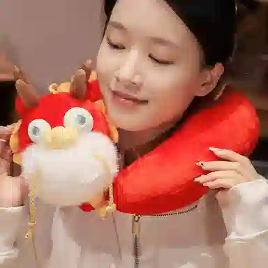 公主恋人 龙摆尾系列异形颈枕 玩偶周边