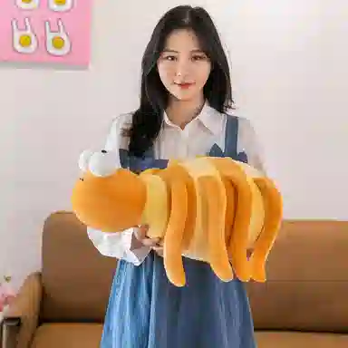 公主恋人 条纹长腿蜘蛛 玩偶 毛绒公仔