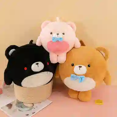 公主恋人 呆萌小熊 玩偶 毛绒公仔