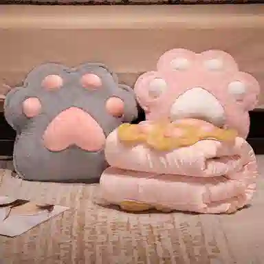 公主恋人 卡通可爱猫抓抱枕被 创意布娃娃布偶 玩偶周边