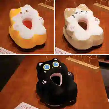 公主恋人 卡通猫咪午睡枕 抱枕 玩偶周边