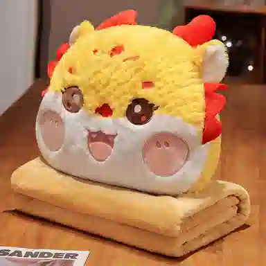 公主恋人 仙仙龙三合一抱枕 玩偶周边