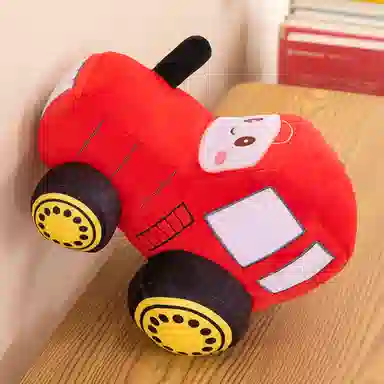 公主恋人 创意卡通拖拉机抱枕 玩偶 毛绒公仔