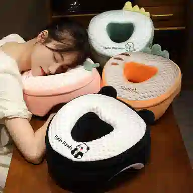 公主恋人 加高镂空冰豆豆护眼午睡枕 趴枕靠枕 玩偶周边