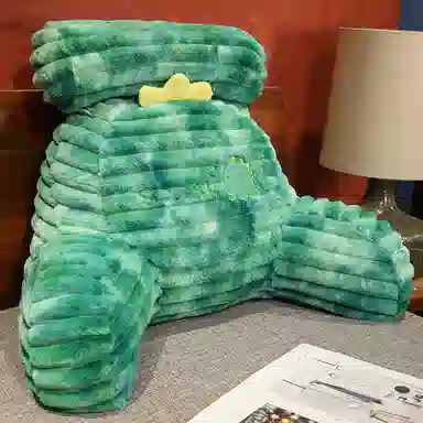 公主恋人 炫彩扎染卡通动物腰靠 靠枕 靠垫 玩偶周边