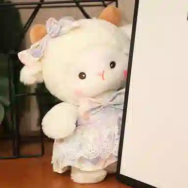 公主恋人 少女系小羊 换装布娃娃抱枕 玩偶 毛绒公仔