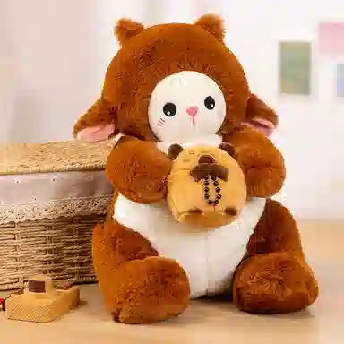 公主恋人 安睡小羊 绵羊 卡皮巴拉布娃娃 玩偶 毛绒公仔