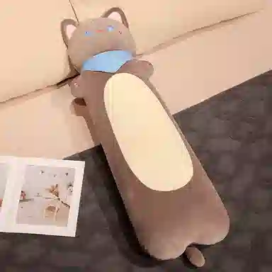 公主恋人 可爱卡通猫咪长条枕 玩偶 毛绒公仔