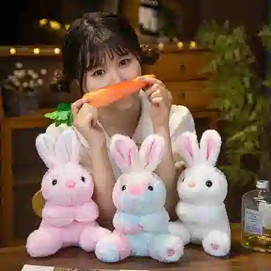 公主恋人 发光 兔子 玩偶 毛绒公仔