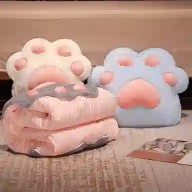 公主恋人 卡通可爱猫抓抱枕被 创意布娃娃布偶 玩偶周边