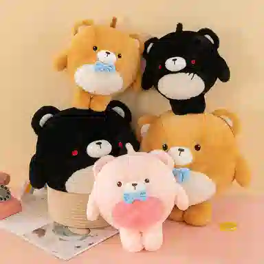 公主恋人 呆萌小熊 玩偶 毛绒公仔