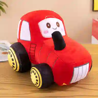 公主恋人 创意卡通拖拉机抱枕 玩偶 毛绒公仔