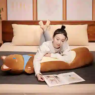 公主恋人 可爱卡通猫咪长条枕 玩偶 毛绒公仔