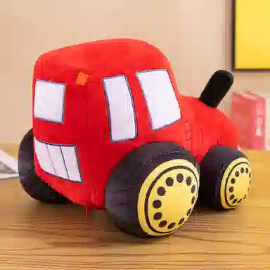 公主恋人 创意卡通拖拉机抱枕 玩偶 毛绒公仔