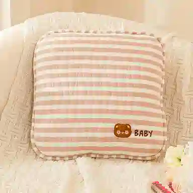 公主恋人 纯棉条纹空调被 宿舍办公室靠枕抱枕午睡毯 玩偶周边