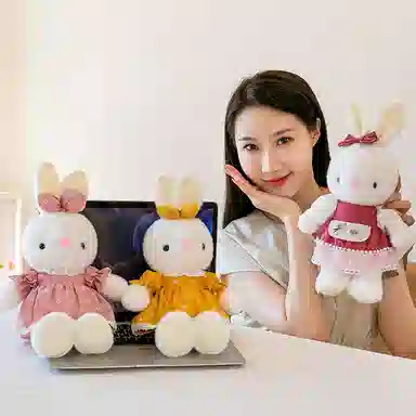 公主恋人 雅苏兔 穿衣兔子 玩偶 毛绒公仔