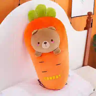 公主恋人 变身萝卜抱枕 胡萝卜兔子 小猪 小熊 恐龙 布娃娃 玩偶 毛绒公仔