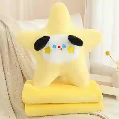 公主恋人 陪伴可爱五角星动物抱枕 创意布娃娃 玩偶 毛绒公仔