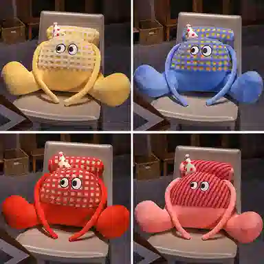 公主恋人 卡通多巴胺冰丝羊羔绒布偶 柔软舒适 玩偶周边