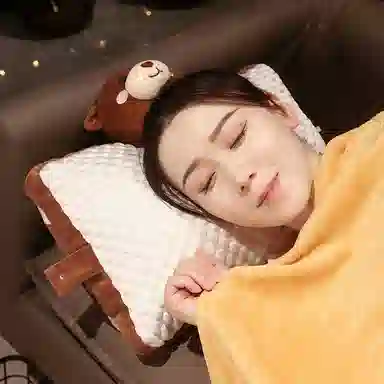 公主恋人 多功能冰豆豆午睡枕小枕头 玩偶 毛绒公仔